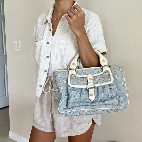 Celine Macadam Boogie Sky Handbag - Picture 2 of 16
